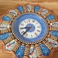ساعت دیواری مینا کاری|ساعت دیواری و تزئینی|اصفهان, شیخ اشراق|دیوار