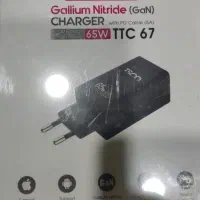 شارژر  65 وات فست ،  تسکو به همراه کابل