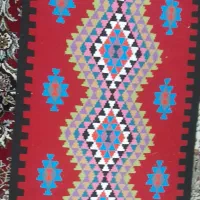 گلیم دست بافت|گلیم، جاجیم، گبه|قم, مهر آباد|دیوار