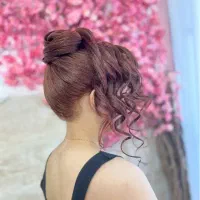 میکاپ و شینیون ویژه ۷۰۰|خدمات آرایشگری و زیبایی|ساوه, |دیوار