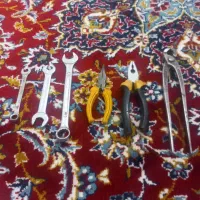 ۳تا انبر کنیپکس+۲تا انبردست+۳تا آچار|ابزارآلات|خرم‌آباد, |دیوار