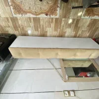 کاناپه دو متری و ی عدد چهل در چهل فروش فوری|مبلمان خانگی و میز عسلی|علی‌آباد کتول, |دیوار