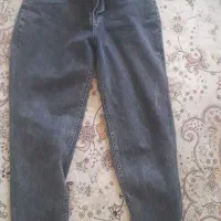 شلوار جین زغالی بگ