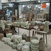 آیینه قدی حصیری مروار|آینه|فردیس, قریشی|دیوار