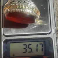 انگشتر نقره خطی|جواهرات|اردبیل, |دیوار