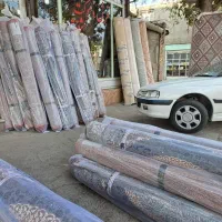 فرش ماشینی ریزماهی مارال ۶ متری سرمهای خوی|فرش|خوی, |دیوار