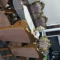 مبل ومیز نهار خوری سلطنتی|مبلمان خانگی و میز عسلی|بجنورد, |دیوار