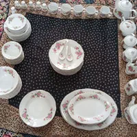 سرویس چینی گل سرخ خارجی