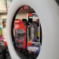 رینگ لایت پر قدرت حرفه ای + سه پایه (70 وات)|دوربین عکاسی و فیلم‌برداری|کرج, ساسانی (قلمستان)|دیوار