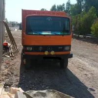 بنز خاور ۶۰۸ مدل ۸۶ باری  اتاق فلزی