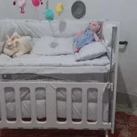 سرویس خواب نوزاد مخمل اسب تک شاخ|تخت و صندلی بچه|شیراز, دوکوهک|دیوار
