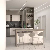 طراحی و تولید کابینت و کمد دیواری