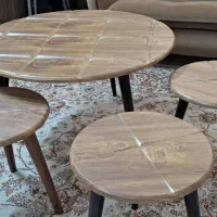 میز جلو مبلی MDF ب همراه سه عسلی