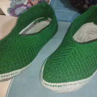 پاپوش بافتنی زنانه دخترانه