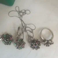چهار قطعه نقره