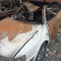 سمند مدل ۹۰ ef7سوخته