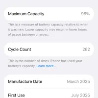 فروش آیفون ۱۶ مشکی در حد نو