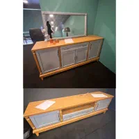 ست کنسول،آینه،میز تلویزیون چوب بلوط