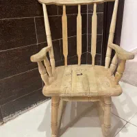 صندلی راک چوبی کودک