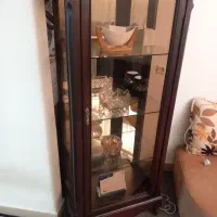 بوفه رنگ قهوه ای چوب
