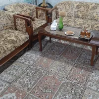 مبل ۸ نفره تمام چوب راش|مبلمان خانگی و میز عسلی|گلپایگان, |دیوار