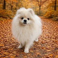 سگ پامرانین خرسی نر جهت کشش