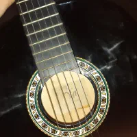 گیتار والنسیا مشکی|گیتار، بیس، امپلیفایر|قم, علی آباد سعدگان|دیوار