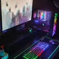 کیبورد کینگ استار در‌حد نو RGB دار|قطعات و لوازم جانبی رایانه|مشهد, ادیب نیشابوری (شهرک غرب)|دیوار