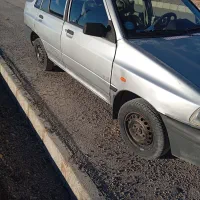 پراید 87نقره ای