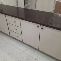 کابینت تمام MDF دست دوم با سینک و شیر آب