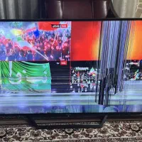 ال ای دی ۵۵ پنل شکسته خراب سونی 55W650D