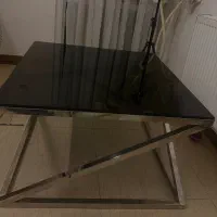 میز عسلی استیل|مبلمان خانگی و میز عسلی|لاهیجان, شیشه گران|دیوار