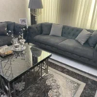 مبلمان هشت نفره در حد نو ( فروش فوری)|مبلمان خانگی و میز عسلی|کرج, شاهین‌ویلا|دیوار