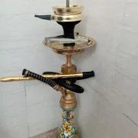 قلیان برنجی اصل تبریز دوسیب