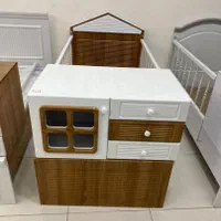 تخت کودک/دو منظوره/ گهواره ای|تخت و سرویس خواب|قشم, |دیوار