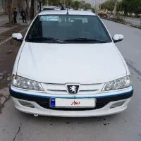 پژو پارس سفید مدل 1389 باب دوست