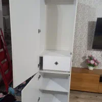 کمد دیواری متحرک و درب تراس ۷۰در ۲۲۰|جاکفشی، کمد، دراور|رشت, عینک|دیوار
