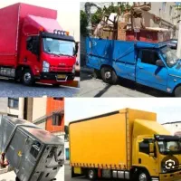 باربری حمل بارخاور نیسان مبل یخچال ساید کارگرخالی