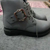 نیم بوت خاکستری|کیف، کفش، کمربند|زاهدان, |دیوار