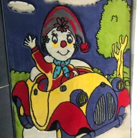 فرش /موکت/کناره/زبرا/فرش طرح کودک