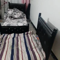 تخت خواب فلزی ۲عدد|تخت و سرویس خواب|کرمان, |دیوار