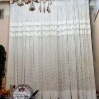 پرده پذیرایی و اشپزخانه