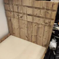 تخت خواب یک نفره نوجوان|تخت و سرویس خواب|گنبد کاووس, |دیوار