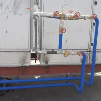 انواع لوله  کشی ساختمان  موتورخانه وغیره