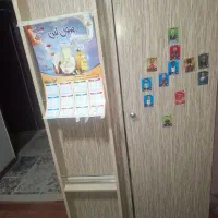 کمد لباس کودک و تخت ۲نفره|تخت و سرویس خواب|فولادشهر, مسکن مهر فولادشهر|دیوار