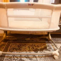 تخت خواب وگهواره یا ننو برقی موزیکال نوزاد|تخت و سرویس خواب|رشت, لاکان|دیوار