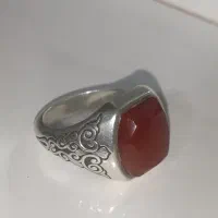 انگشتر نقره عقیق یمن