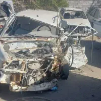 پراید مدل 90تصادفی