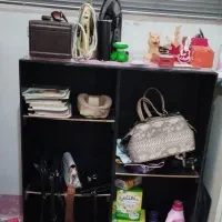 قفسه.کتابخانه|کتابخانه، شلف، قفسه‌های دیواری|خرم‌آباد, |دیوار