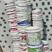 سطل رنگ بادرب وبیست لیتری